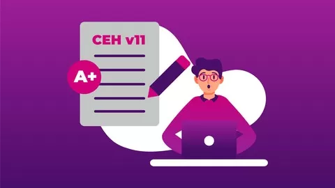 5 Full Practice Tests with 600+ questions for the Certified Ethical Hacker CEHv11 Exam | Developed by Top CEH Experts