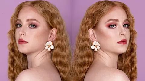 You will learn everything about Beauty Retouching and even a little bit more!