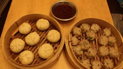Chinese dumplings and buns