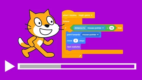 Scratch coding for 9-14yrs coders with some Scratch experience