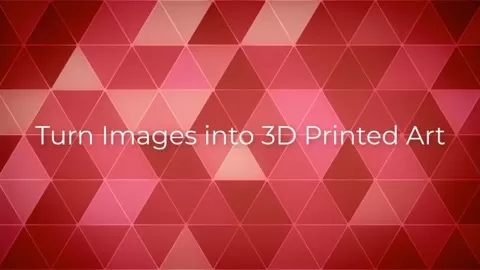 Turn images into 3D printed art usingFusion 360