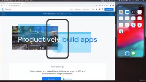 Build apps for iOS and Android using Google Flutter but why stop there now Flutter can run on Desktop as well.