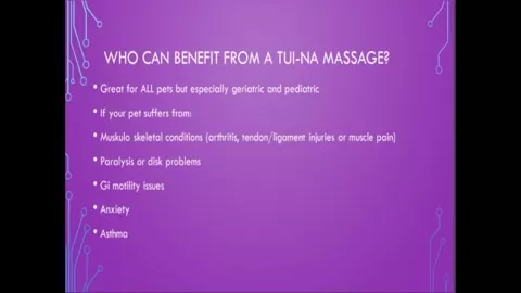 Learn how to use Tui-na massage techniques to: