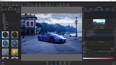 Keyshot is one of the best 3D rendering software to create amazing Visuals. This is standalone 3D rendering and animation application developed for designers...
