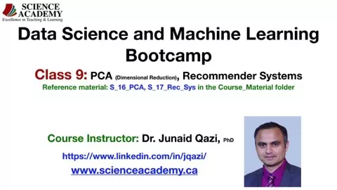 This is class 9of Data Science and machine Learning Bootcamp.