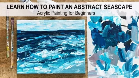 Acrylic Painting for Beginners - How to Paint an Abstract Seascape on Canvas Step by Step!Welcome to my acrylic painting class! In this class