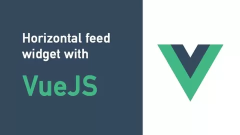 In this course we will build a horizontal news feed using VueJs and Sass. We'll compile our files with Webpack and Babel using laravel-mix package....