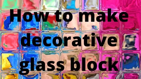 This class on decorative glass block will show you many different ideas &amp options you have available to use to create your own work of art with acrylic pa...