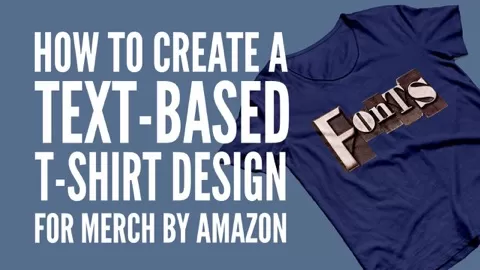 How To Create AText-Based T-Shirt Design ForMerchBy Amazonis part of myDesigns For Non-Designers serieshere on Skillshare.