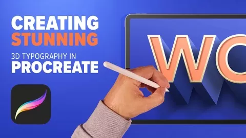 Want to learn how to create amazing 3D Typography in Procreate!? Join this class and discover a series of tips
