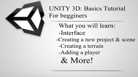 This class teaches you the basics of creating your own games using the UNITY ENGINE