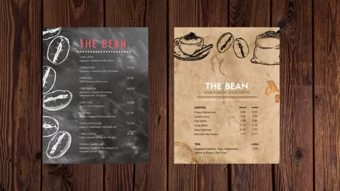 Are you looking to design a beautiful menu? In this course