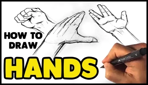 If you have never drawn hands in your life. This is the perfect place to be. I go through the exact step by step way of how to draw hands. I simplify the ent...
