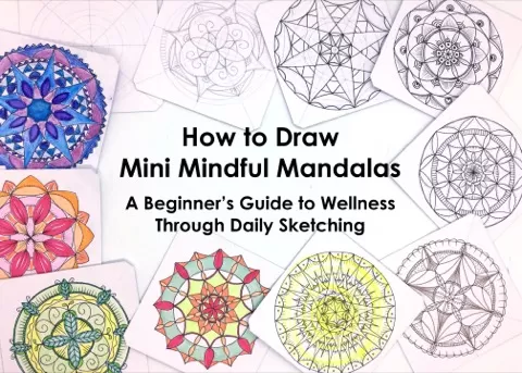 In this class I am going to show you how to create beautiful mini mandala artworks.