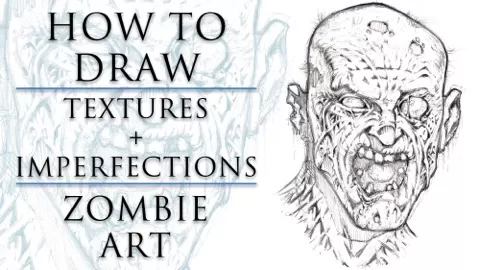 In this class you will learn how to draw and render textures and imperfections. What better way to do that then draw a Zombie with really bad skin. You will ...