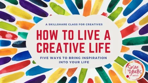 Getting Inspired and staying inspired is so important and I believe one of the foundations of living a creative life... and a creative life can bring so much...