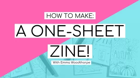 Hello! In this class I will be showing you how to make a Zine out of a single piece of paper!