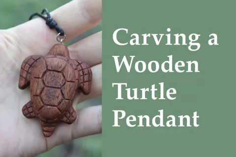 In this class I will teach you how to make a wooden pendant in a shape of a turtle. You will need some hard wood - I am using mahogany. You can also use the ...