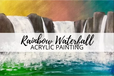 Ever Wanted to Paint a Beautiful Waterfall But Had NO Idea How?