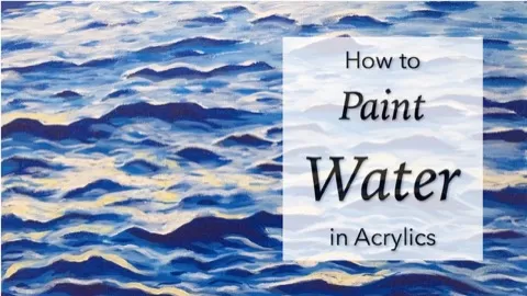 Water is life! It’s beautiful and it attracts us to it. Many artists want to paint dynamic water