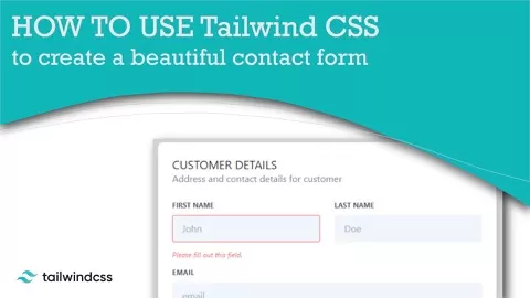 In this course I’ll show you how to use TailwindCSS to style in a modern and elegant way a raw HTML form. The course will cover all the steps needed: we will...