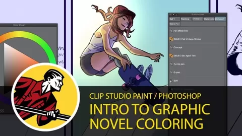 Get ready to have some fun with your line art! In this tutorial