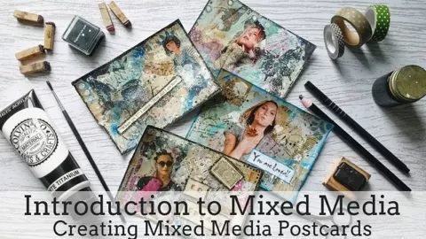Have you always wondered on how to create a piece of mixed media art? If your answer is yes