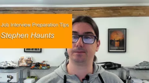 My name is Stephen Haunts and welcome to this short course in interview preparation tips.