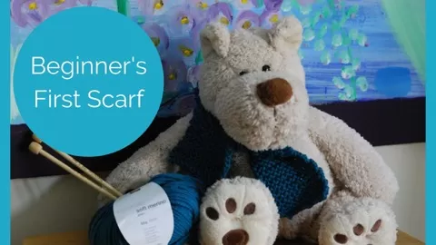 Knit along with Hannah to create a scarf for your teddy-bear or any soft toy in your life! Hannah will take you through the steps for your very first knittin...