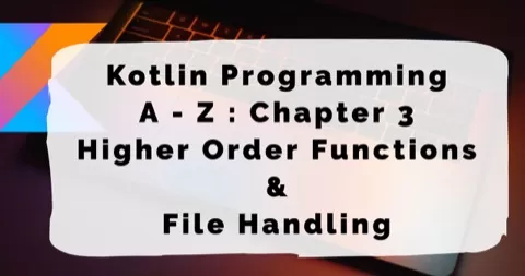 This class is a part ofprogramming series calledKotlin Programming Language from A - Z .The whole series covers every aspect of Kotlin Programming Language. ...