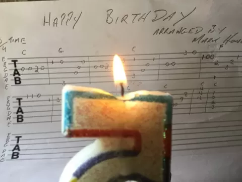 Learn this coolfingerstyle version of “Happy Birthday”. The whole class is just 10 minutes! This arrangement is in the key of C and revolves around only thre...