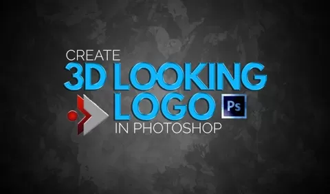 Learn to Create 3D Looking Professional Logo in Photoshop without using 3D Feature of Photoshop