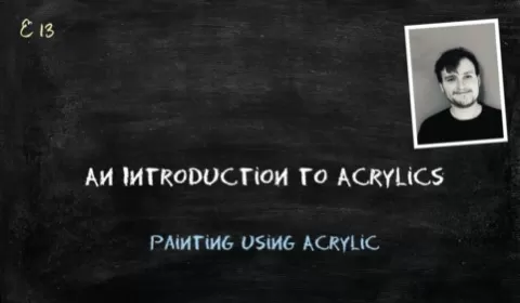 Are you new to Acrylic painting? If so then this is the right lesson for you.