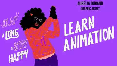 Aurélia is teaching you how to create an animation