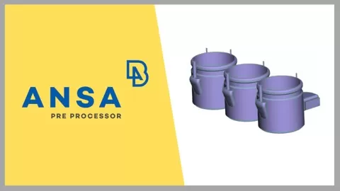 A course for beginners in ANSA to significantly accelerate their learning curve by guiding through step by step on an example showing the best practice.