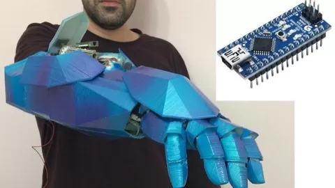 In this Course you will Learn how to build your own Fully functional 3D printed Arm!!!