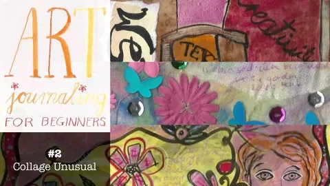In the second class in this series for people who are just starting out with art journaling