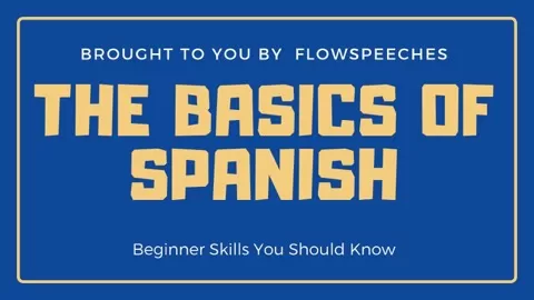 We're learning basic Spanish in this course. After taking this course you'll be able to talk about the present in Spanish. In future courses we'll learn how ...