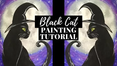 ​The Black Cat Acrylic Painting Course is designed for beginner and novice artists with a desire to learn how to paint and gain more confidence in their work...