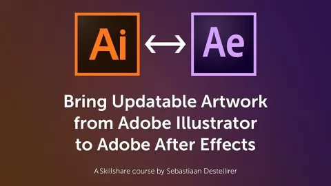 In this class I will show you a workflow that brings Updatable Artwork from Adobe Illustrator to Adobe After Effects.Preparing the Illustrator file in a cert...