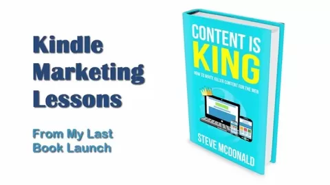 In this course I share Kindle eBook marketing tips and strategies that I learned from my recent ebook launch.