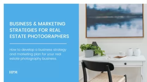 This course provides a blueprint for setting up and growing your real estate photography business through an effective business strategy and development of a...