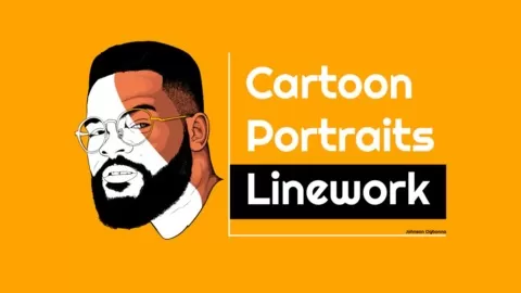 In creating cartoon portraits