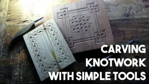 With this class you can learn to carve a striking knotwork pattern with little to no experience in woodworking or carving and with very simple and affordable...