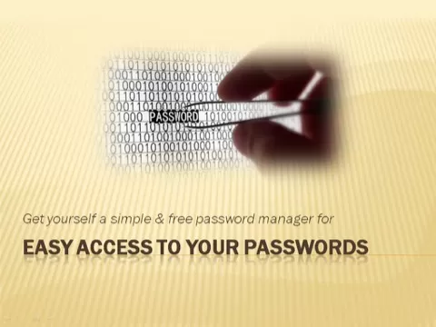 Everyone knows how important safe and secure passwords are. And with so many different user accounts we all have