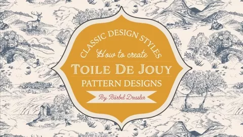 Have you ever looked at a Toile de Jouy pattern and wondered how someone could ever make such a complex and detailed pattern? And perhaps you wanted to make...