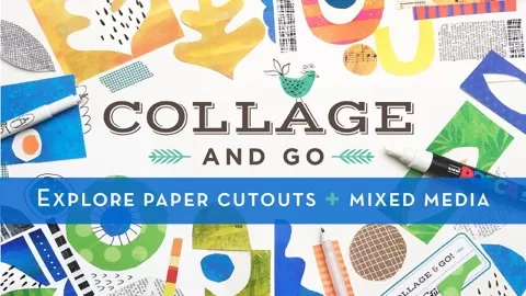 What can you do with all the wonderful little pieces of paper that you collect along the way? Join Lucie Duclos on a collage road trip and finally recycle a...