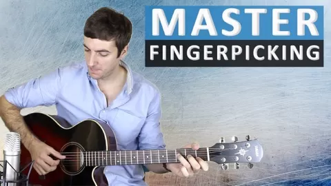 Here fingerstyle guitarist Chris Murrin teaches you how to get started with fingerpicking on guitar. In this 27 minute course Chris takes you from the very b...