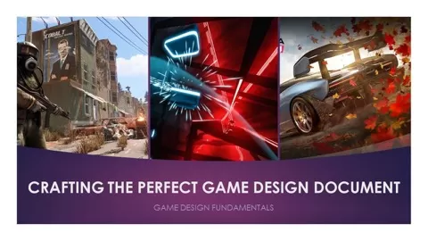 Learn how to craft the perfect game design document and steer your development team towards success!