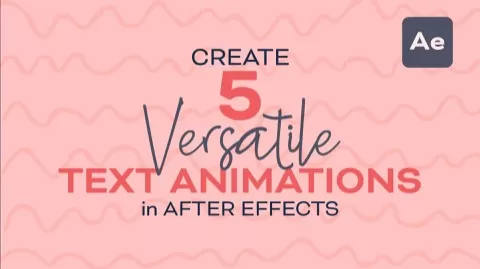 In this class you will learn how to create 5 different text animations in Adobe After Effects that you can add to your motion design toolkit. These text anim...